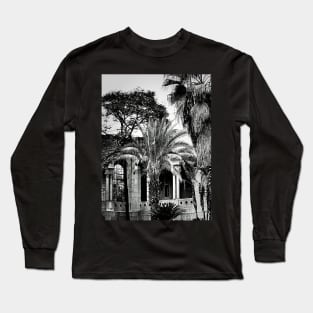 Arches and Palm Trees in Jerusalem Long Sleeve T-Shirt